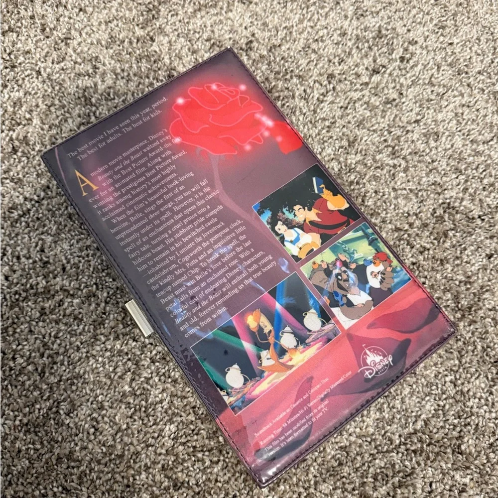 Oh My Disney! EUC Beauty & the Beast VHS Clutch - Picture 2 of 4